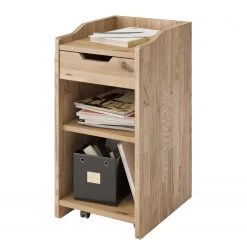 Naturoo Caisson de bureau Gracay II - Chêne sauvage massif