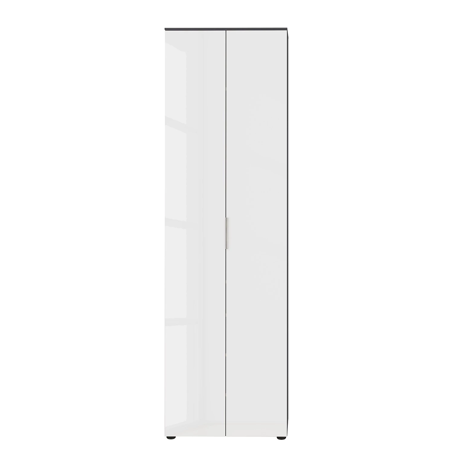 Germania Armoire d’entrée Rimini - Verre - Blanc / Graphite – Image 4