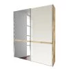 Wiemann Armoire portes coulissantes Barcelona II - Hauteur : 236 cm - Largeur : 150 cm