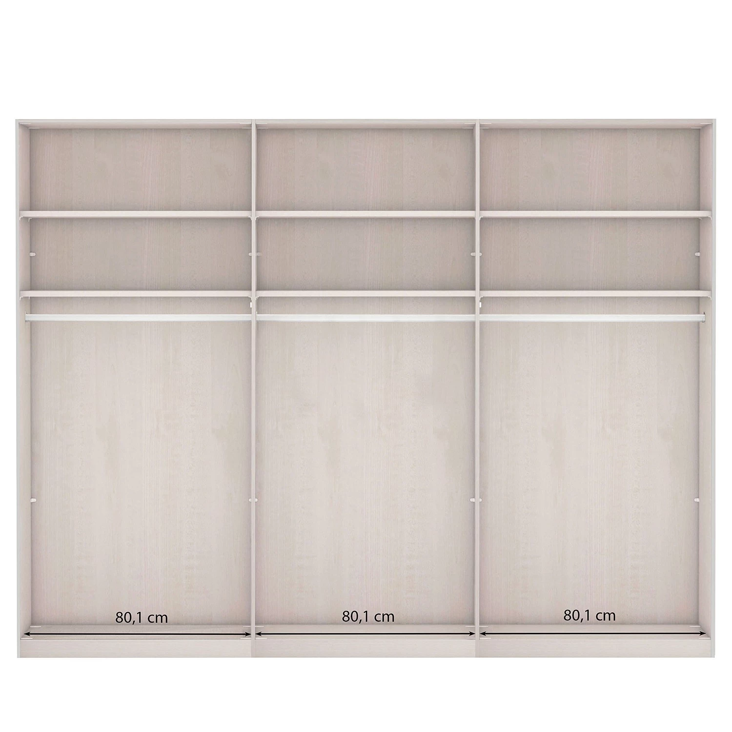 Wiemann Armoire portes coulissantes Barcelona IV - Hauteur : 236 cm - Largeur : 250 cm - 1 – Image 4