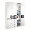 Fredriks Armoire de bureau Emporio II - Blanc laqué