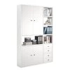 Fredriks Armoire de bureau Emporio IV - Blanc laqué