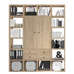 Fredriks Étagère de bureau Emporio - Imitation chêne de Sonoma