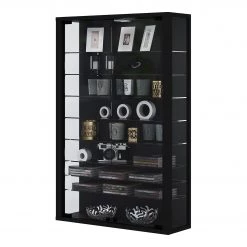 VCM Vitrine murale Vitrosa I - Noir
