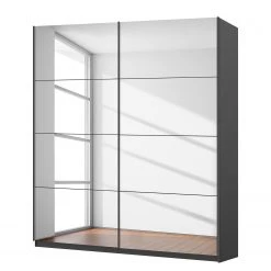 Armoire SKØP reflect - Graphite - Hauteur : 236 cm - Largeur : 181 cm - 2