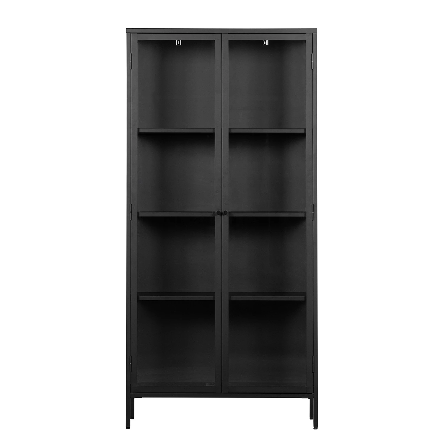 Red Living Vitrine Ondres - Métal - Noir – Image 5