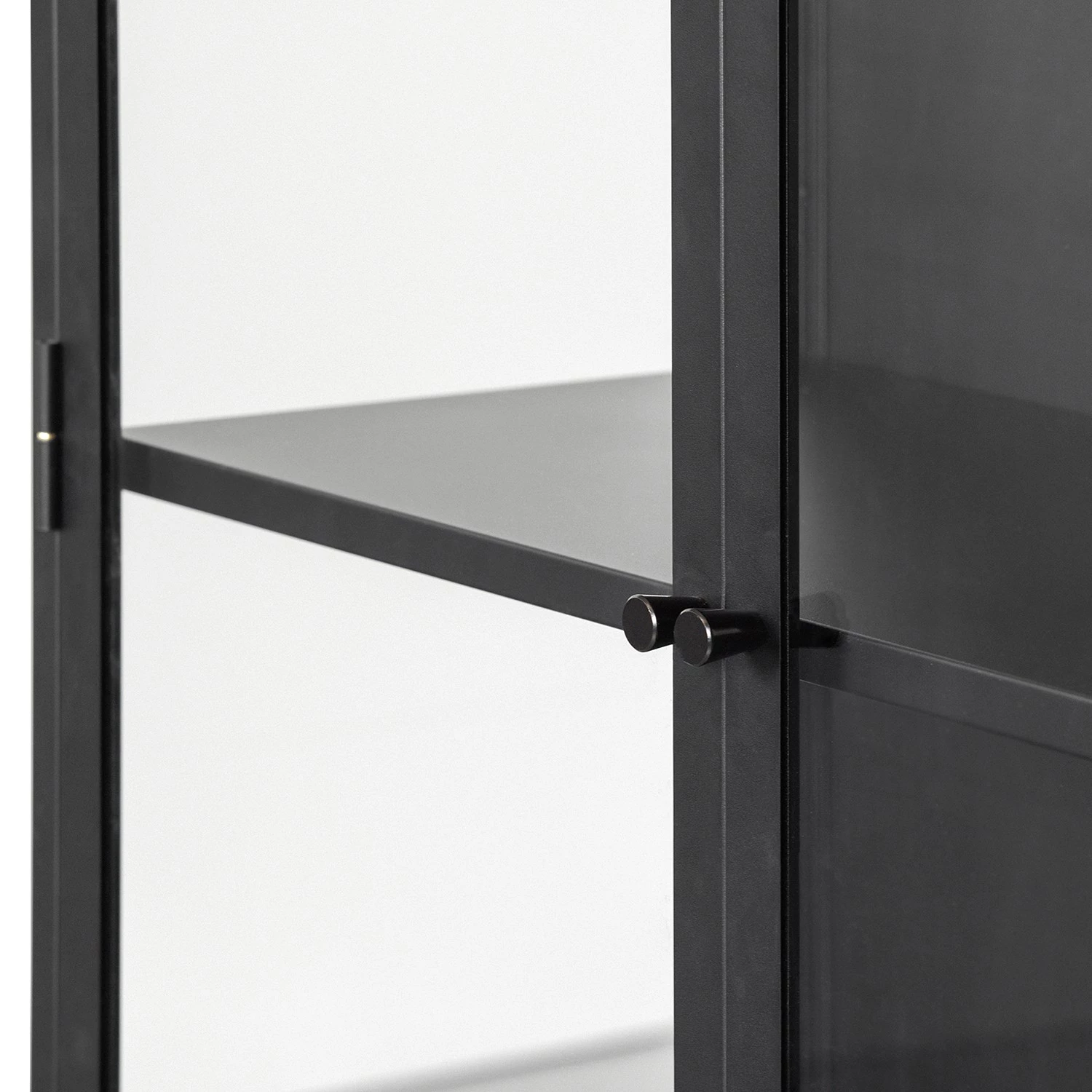 Red Living Vitrine Ondres - Métal - Noir – Image 7