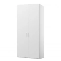 Armoire SKØP XVI - Blanc alpin - Hauteur : 223 cm - Largeur : 91 cm