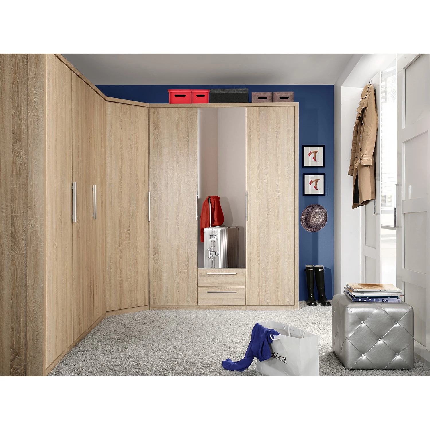 Loftscape Armoire Longfort I - Largeur : 151 cm – Image 2
