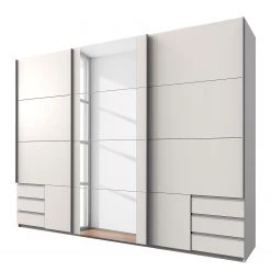 Wimex Armoire à portes coulissantes Emden2 - Blanc - Largeur : 270 cm