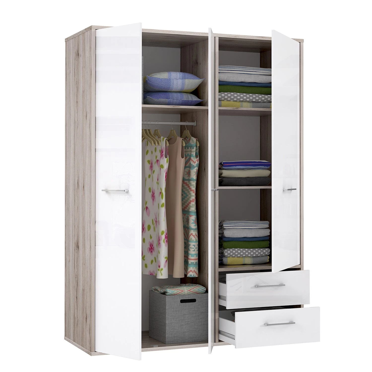 Loftscape Armoire Louis - Largeur : 147 cm – Image 3