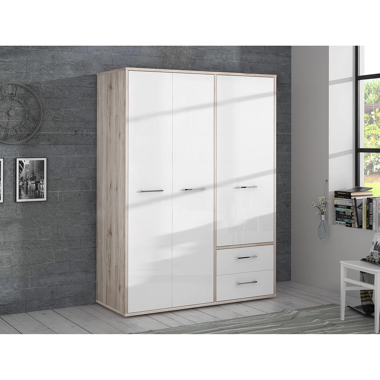 Loftscape Armoire Louis - Largeur : 147 cm – Image 2