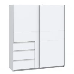 Loftscape Armoire à portes coulissantes Tover - Blanc