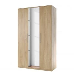 Loftscape Armoire Manhatten - Imitation chêne - Largeur : 121 cm