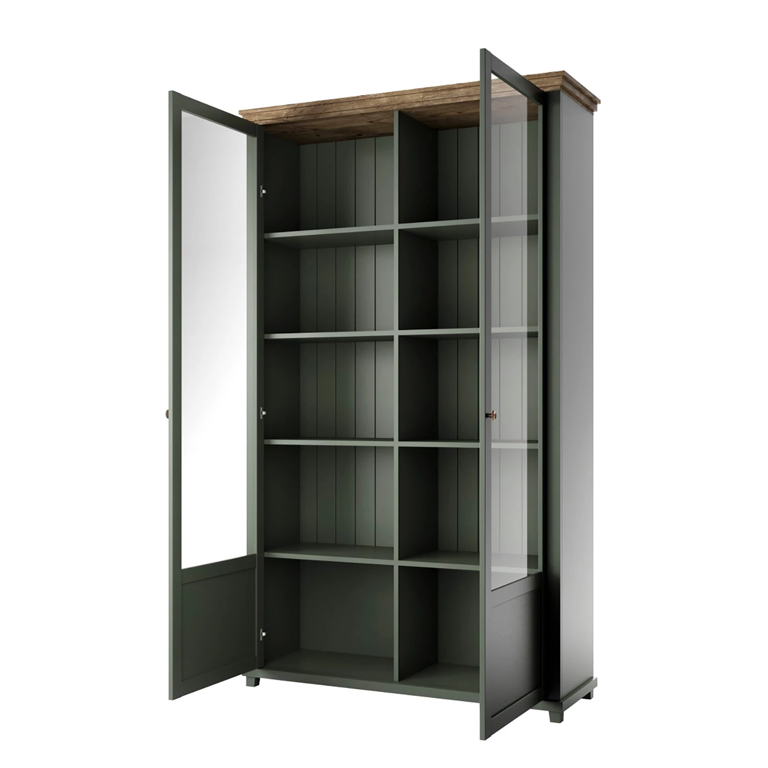 Ridgevalley Vitrine haute Emmanuela - Vert foncé – Image 3