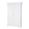 Ridgevalley Armoire Tosca - Pin massif - Blanc