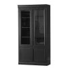 Red Living Vitrine Shady - Pin massif - Noir