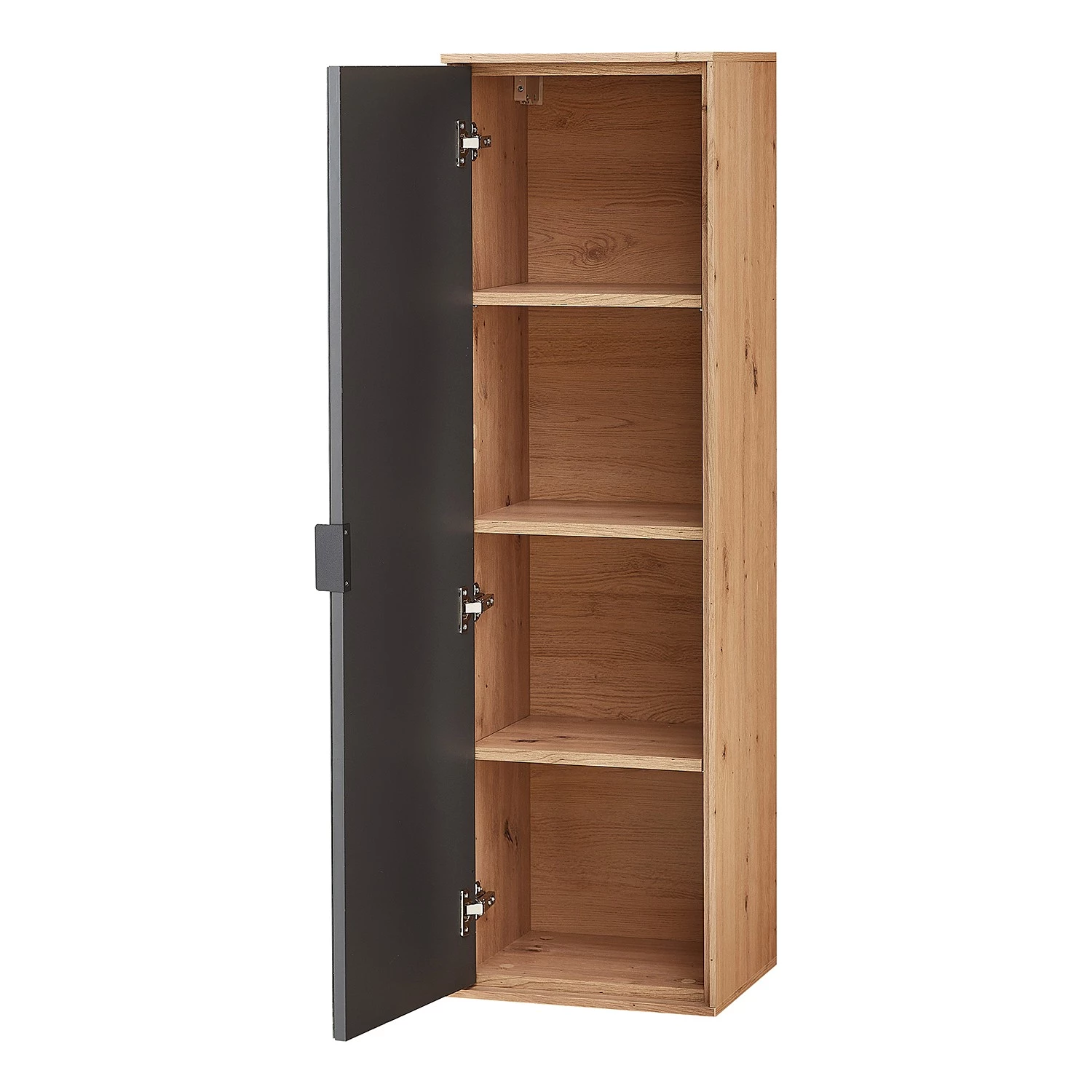 Fashion For Home Armoire d’entrée Leox II - Imitation chêne artisan – Image 3