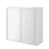 EasyOffice by Paperflow Armoire à dossiers easyOffice - Blanc - Hauteur : 104 cm