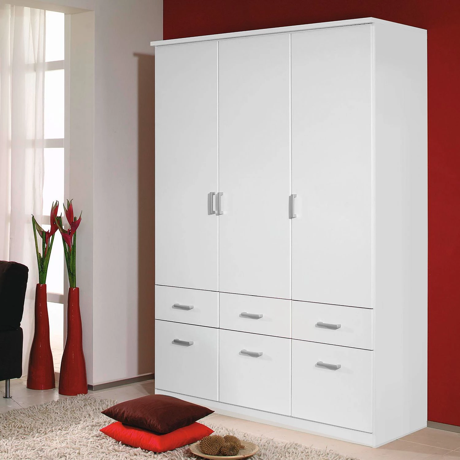 Rauch Blue Armoire à portes battantes Bremen - Blanc alpin - 91 cm - 2 portes – Image 7