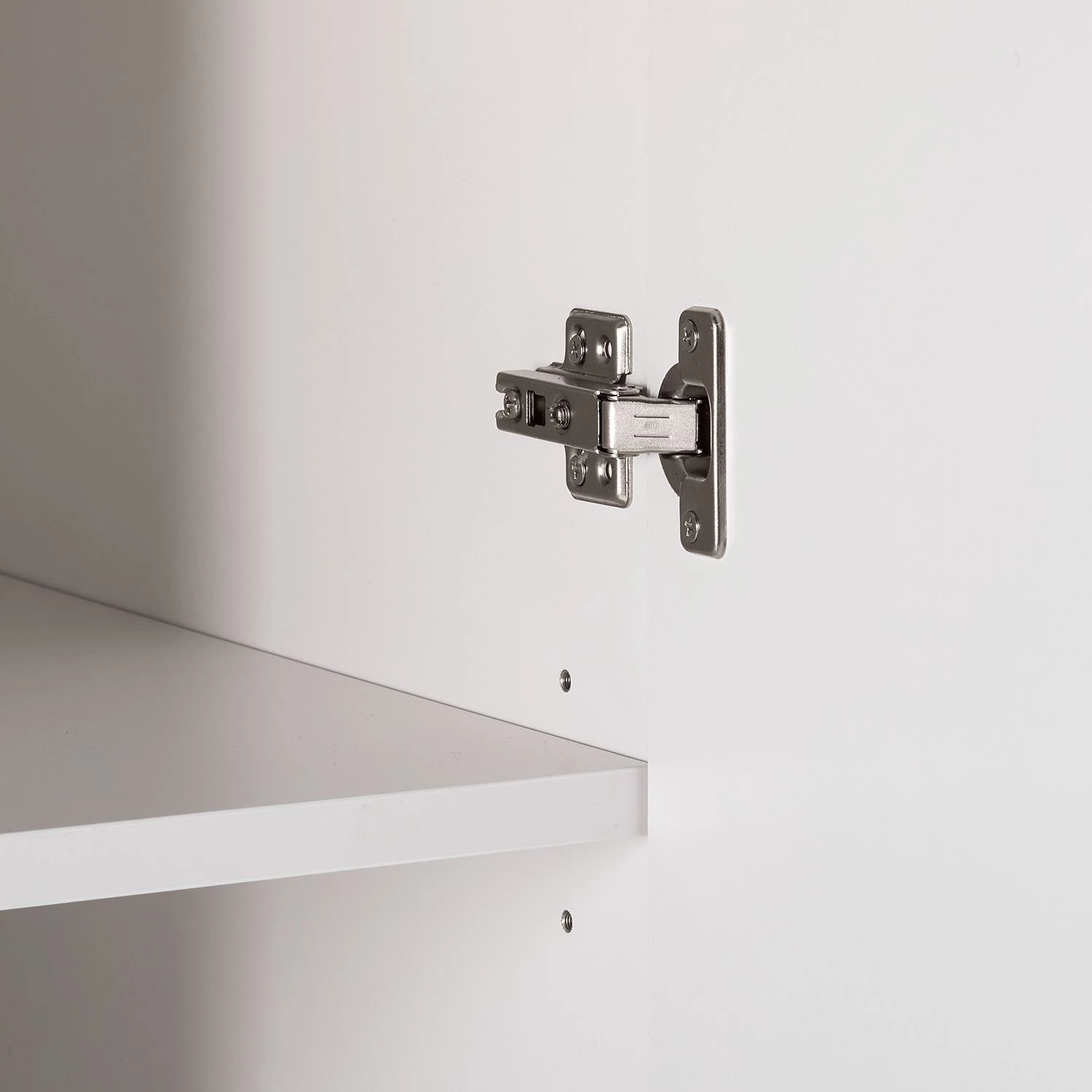 Mørteens Armoire à portes battantes Lindholm - Blanc mat - Largeur : 152 cm – Image 8