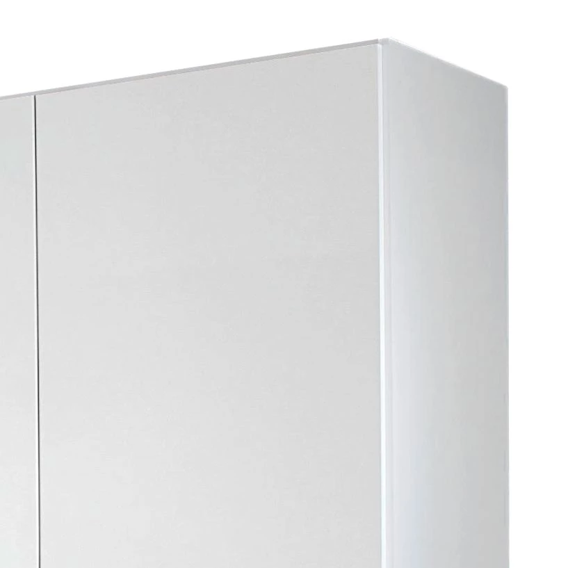 Rauch Blue Armoire à portes battantes Lorca - Blanc alpin / Blanc brillant - Largeur : 271 cm – Image 2