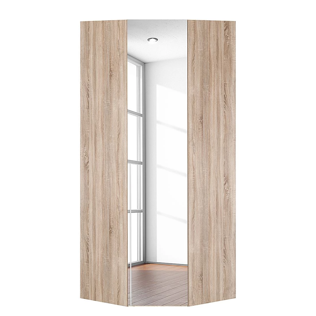 Express Möbel Armoire d'angle Brooklyn IV - Hauteur : 216 cm – Image 4