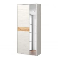 Germania Armoire de vestibule Calvi II - Imitation pin blanc / Imitation chêne de Navarra