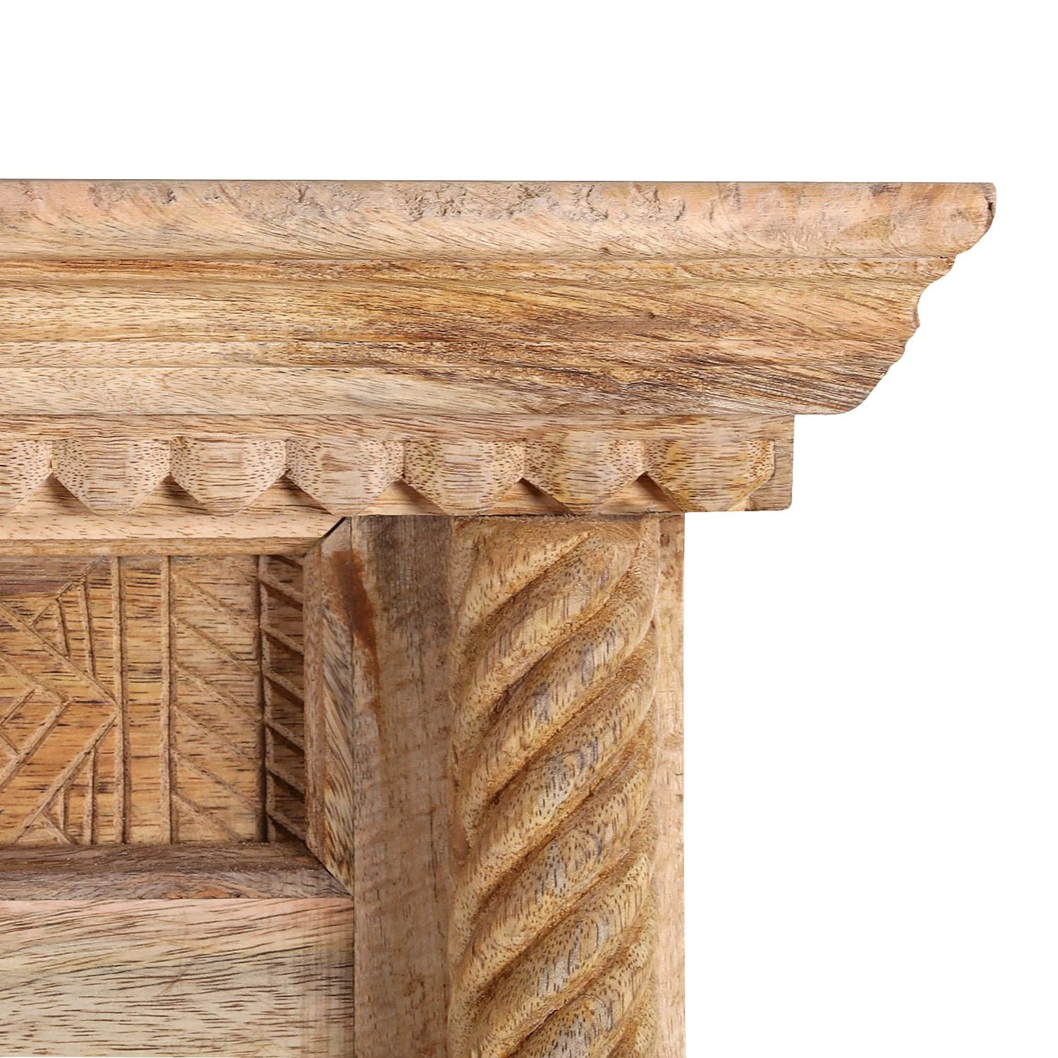 Maison Belfort Armoire de vestibule Cella - Manguier massif – Image 5