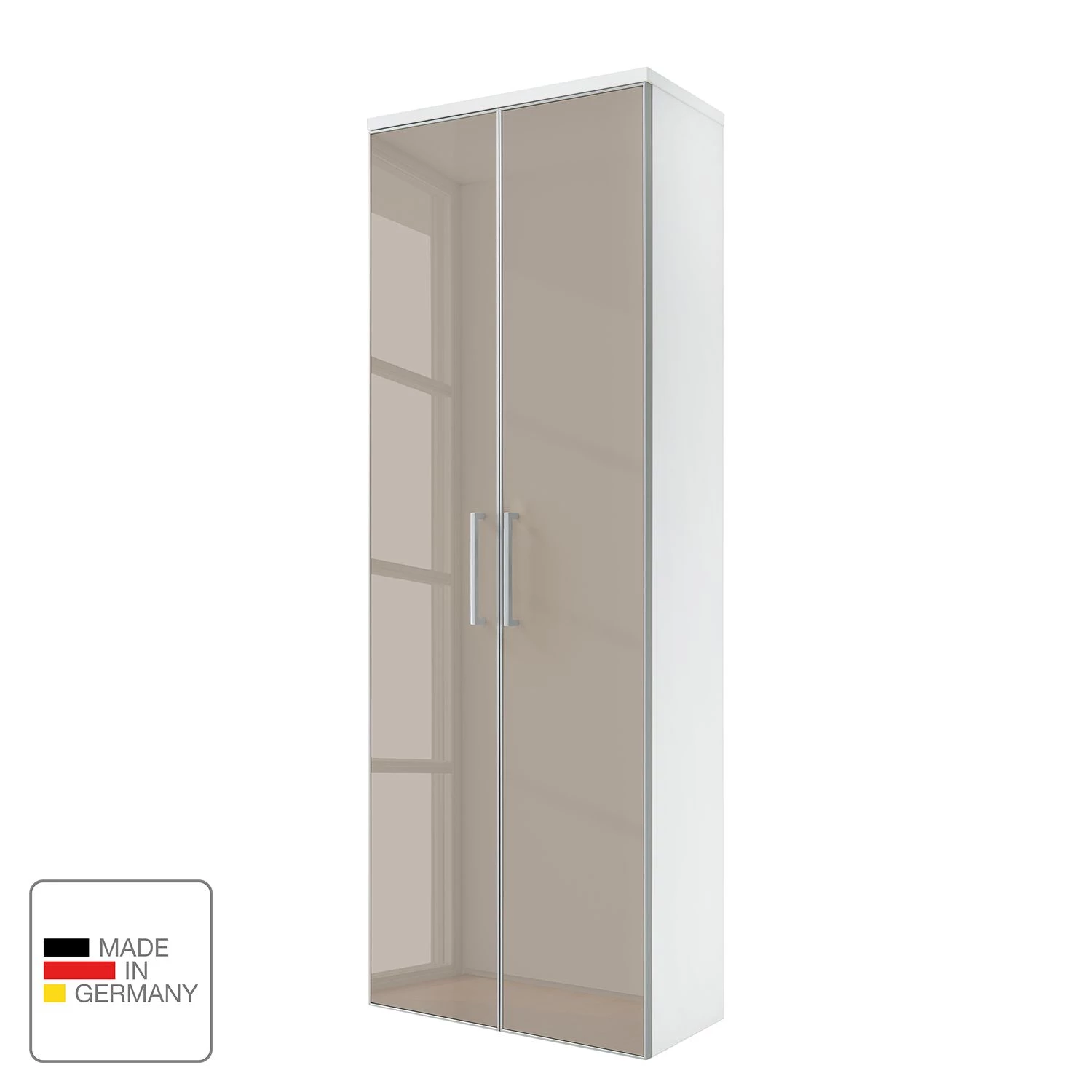 Voss Armoire murale Alavere - Taupe / Blanc – Image 2