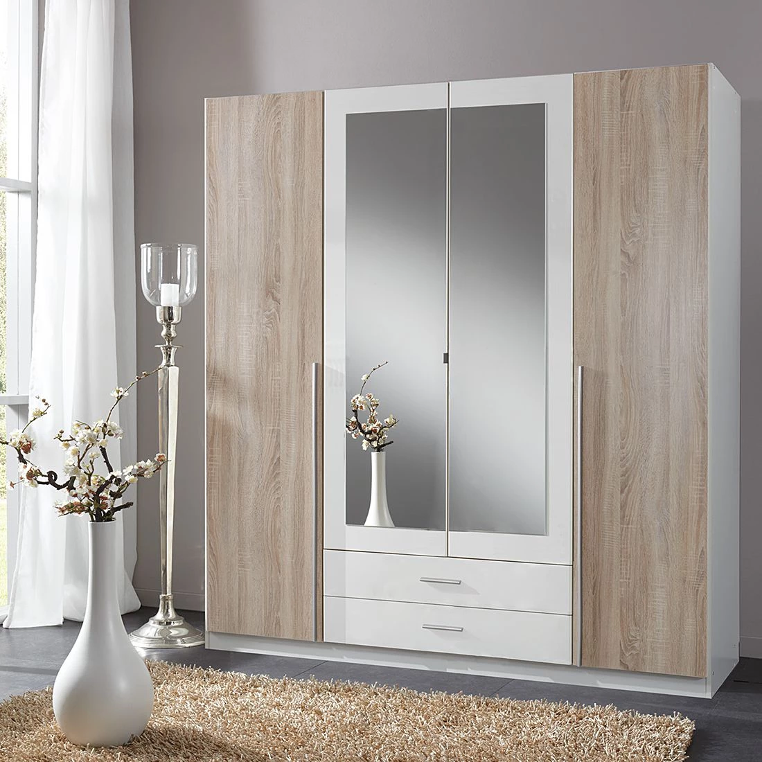 Wimex Armoire à vêtements Nuevo - Largeur : 180 cm – Image 2