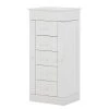 Maison Belfort Armoire à bijoux Amata - Pin massif Blanc