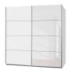 Rauch Orange Armoire portes coulissantes Subito-Color - Blanc - Largeur : 136 cm