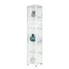 Fredriks Vitrine Exhibit I - Verre transparent / Blanc