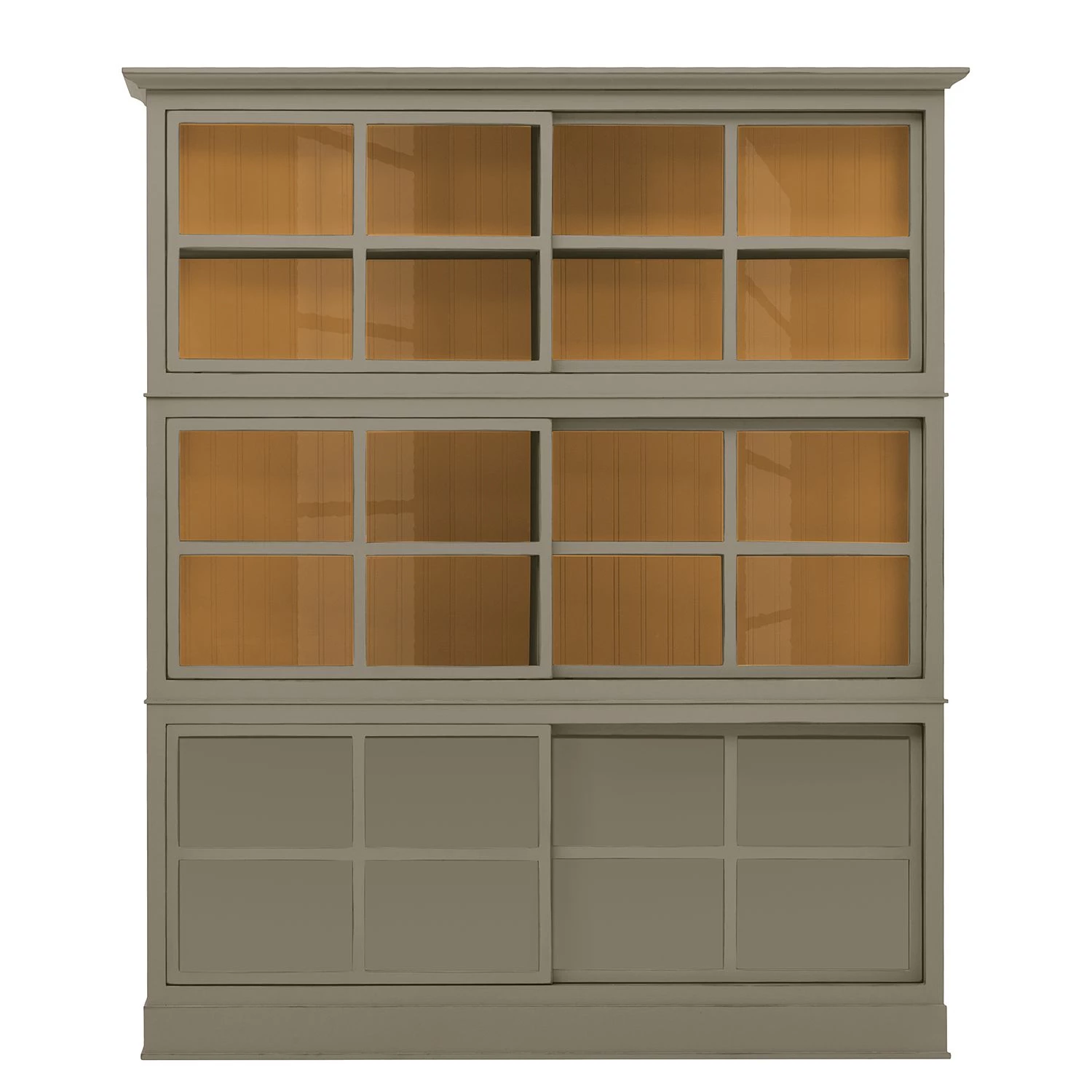 Maison Belfort Vitrine Azjana - Granite / Pin couleur miel – Image 2